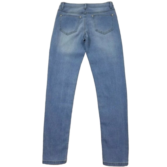 KIM ~PrettyLittleThing ~Women's Size 4(US) 8(UK)~Blue Slim Leg Stretch Jeans NWT - Picture 11 of 12